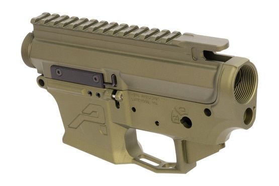 EPC-9 AR-15 receiver set with threaded bolt catch roll pin